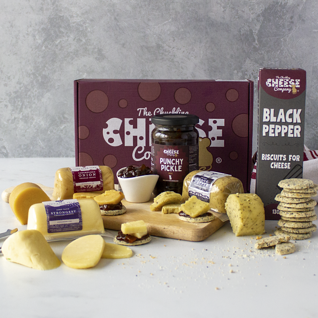 Best Selling Cheddar Cheese Barrel Selection Box