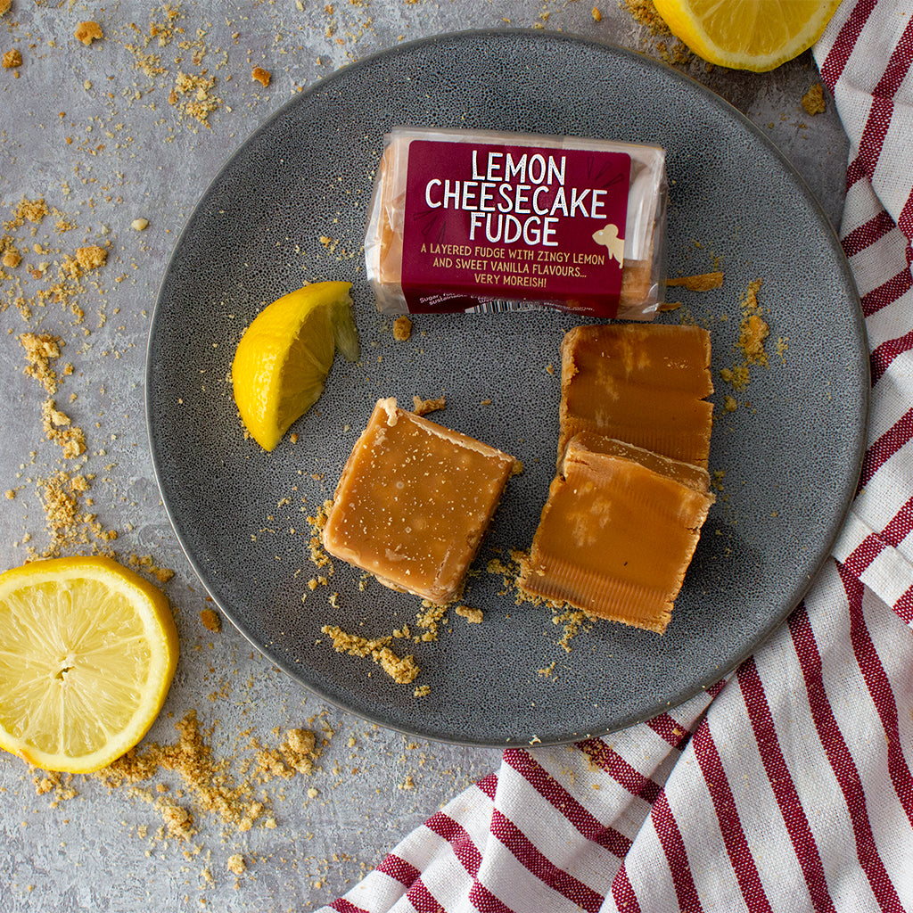 Lemon Cheesecake Fudge Bar