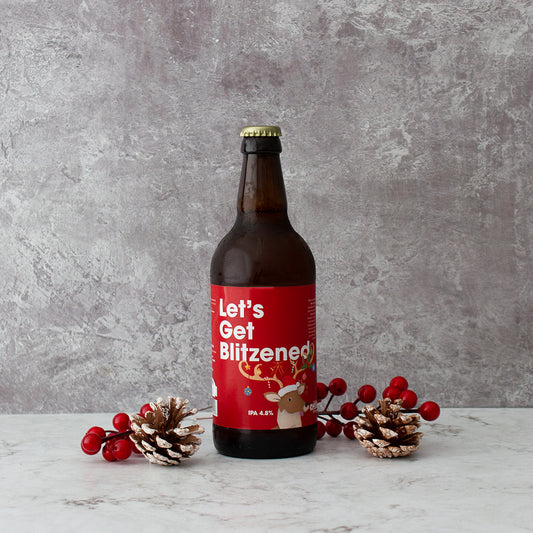 Lets get Blitzened IPA Comedy Beer
