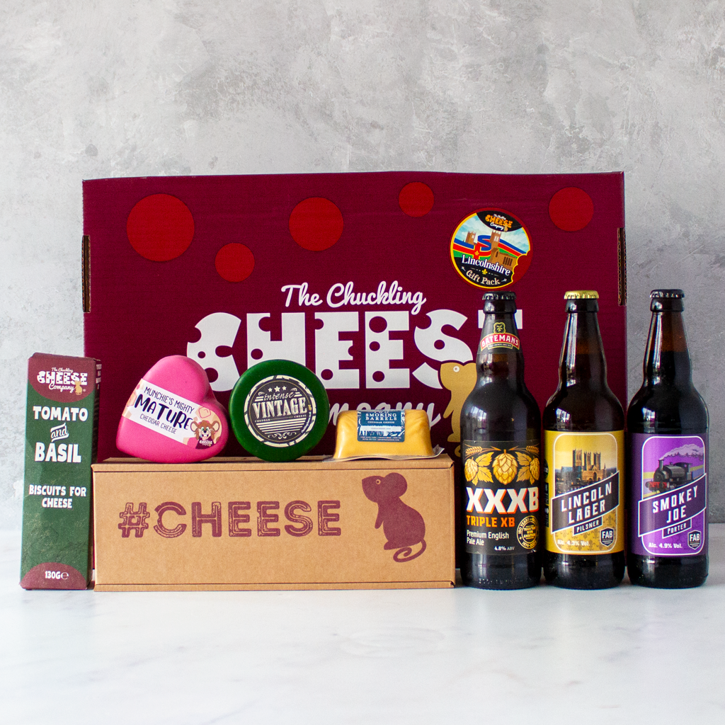 Lincolnshire Inspired Beer & Cheese Gift Hamper