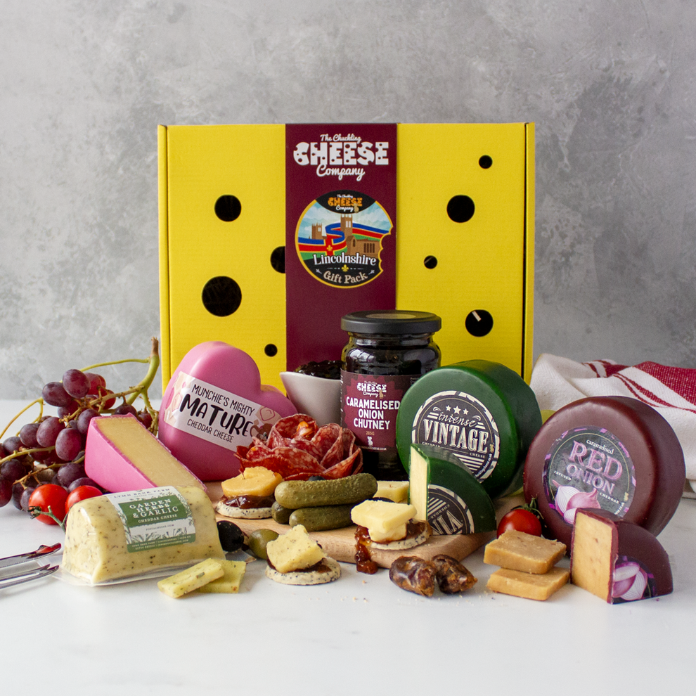 Lincolnshire Inspired! - Cheese Gift Box – The Chuckling Cheese Company