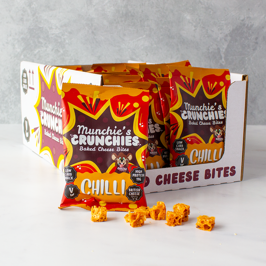 Chilli Cheese Flavour Munchie's Crunchies Case of 24