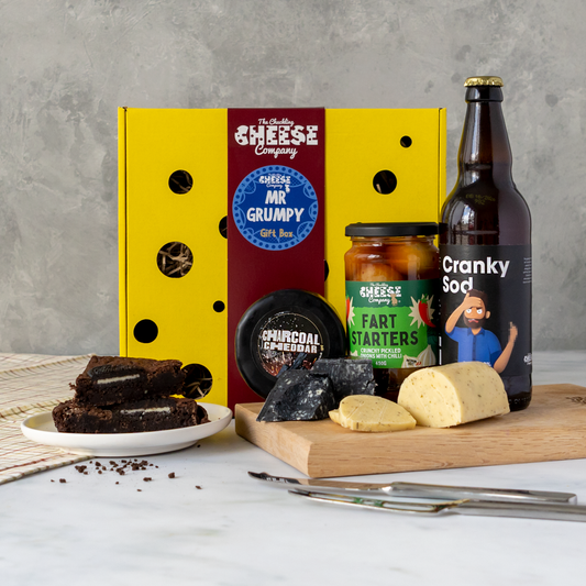 ‘Mr Grumpy’ Cheese & Beer Gift Box