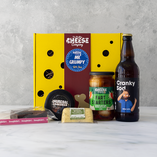 ‘Mr Grumpy’ Cheese & Beer Gift Box