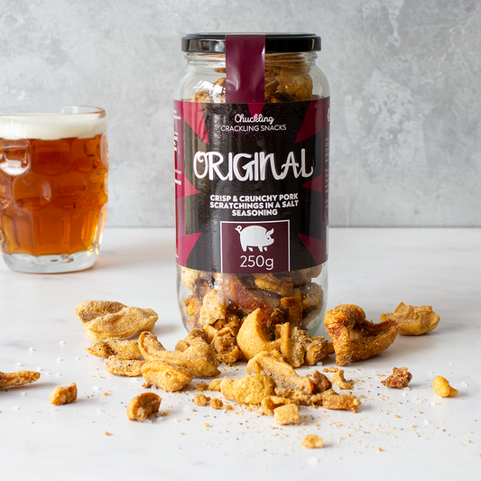 Original Pork Scratchings Jar
