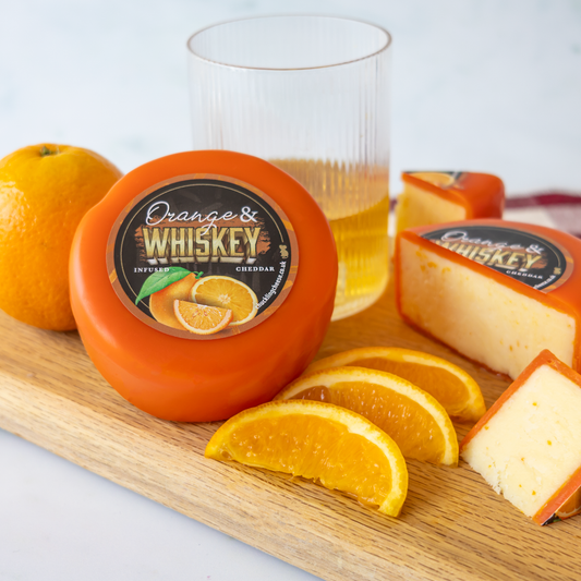 Orange & Whisky Cheddar Truckle