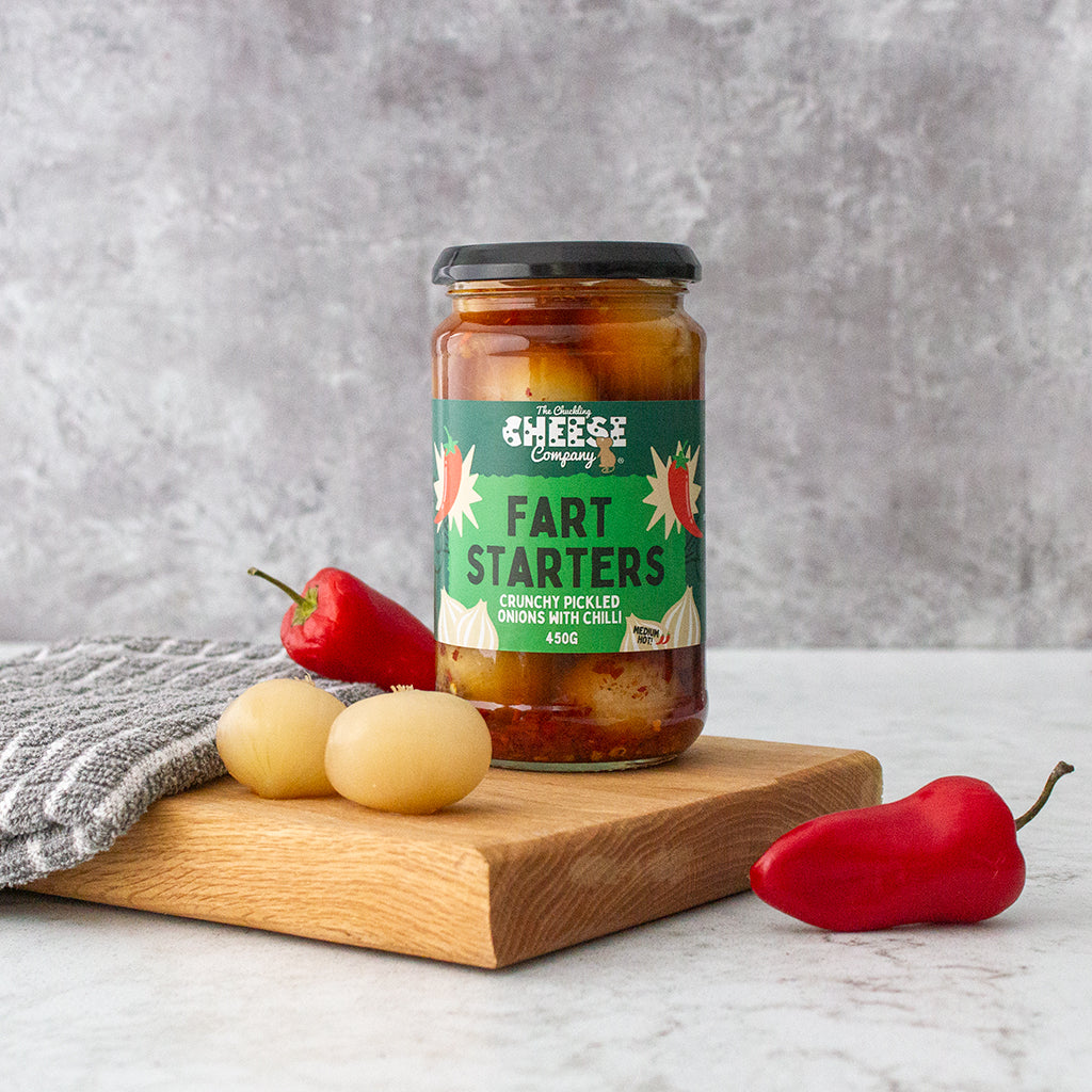 Fart Starters Medium Hot Pickled Onions