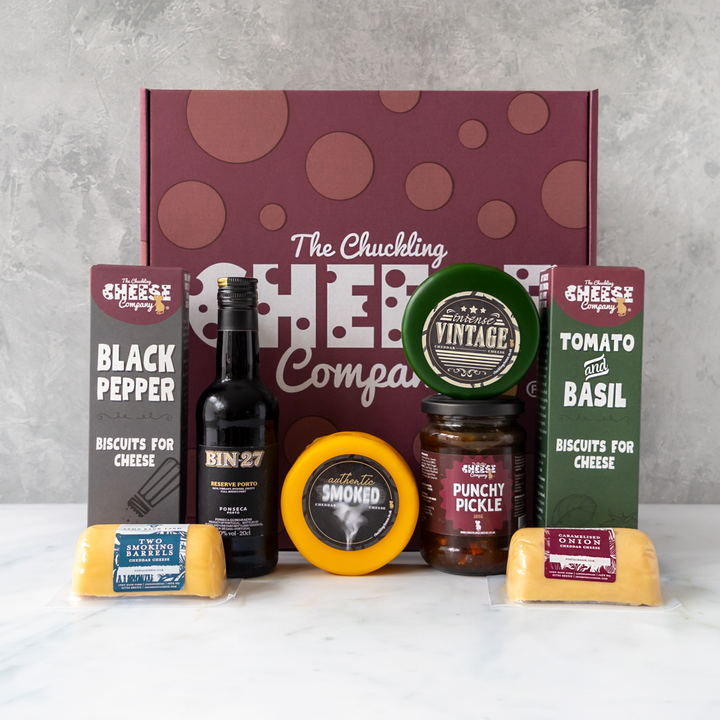 Luxury Cheese Gift Hampers | Food Hampers & Gift Boxes – The Chuckling ...
