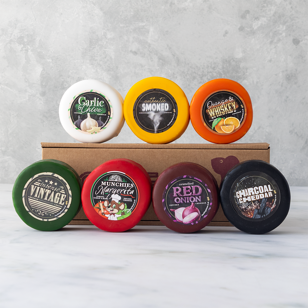Rainbow Cheese Truckle Selection Gift Box – The Chuckling Cheese Company