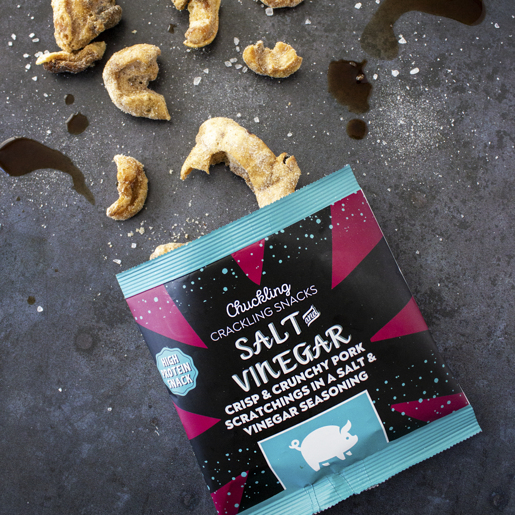 Salt & Vinegar Pork Scratchings (50g)