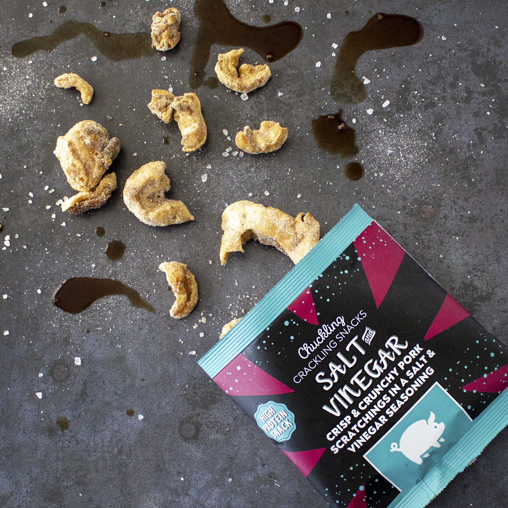 Salt & Vinegar Pork Scratchings (50g)