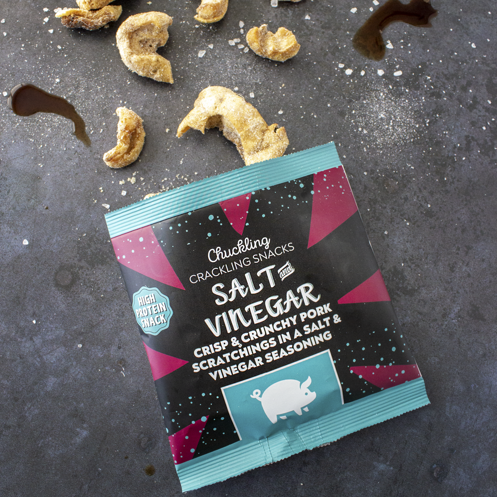 Salt & Vinegar Pork Scratchings (50g)
