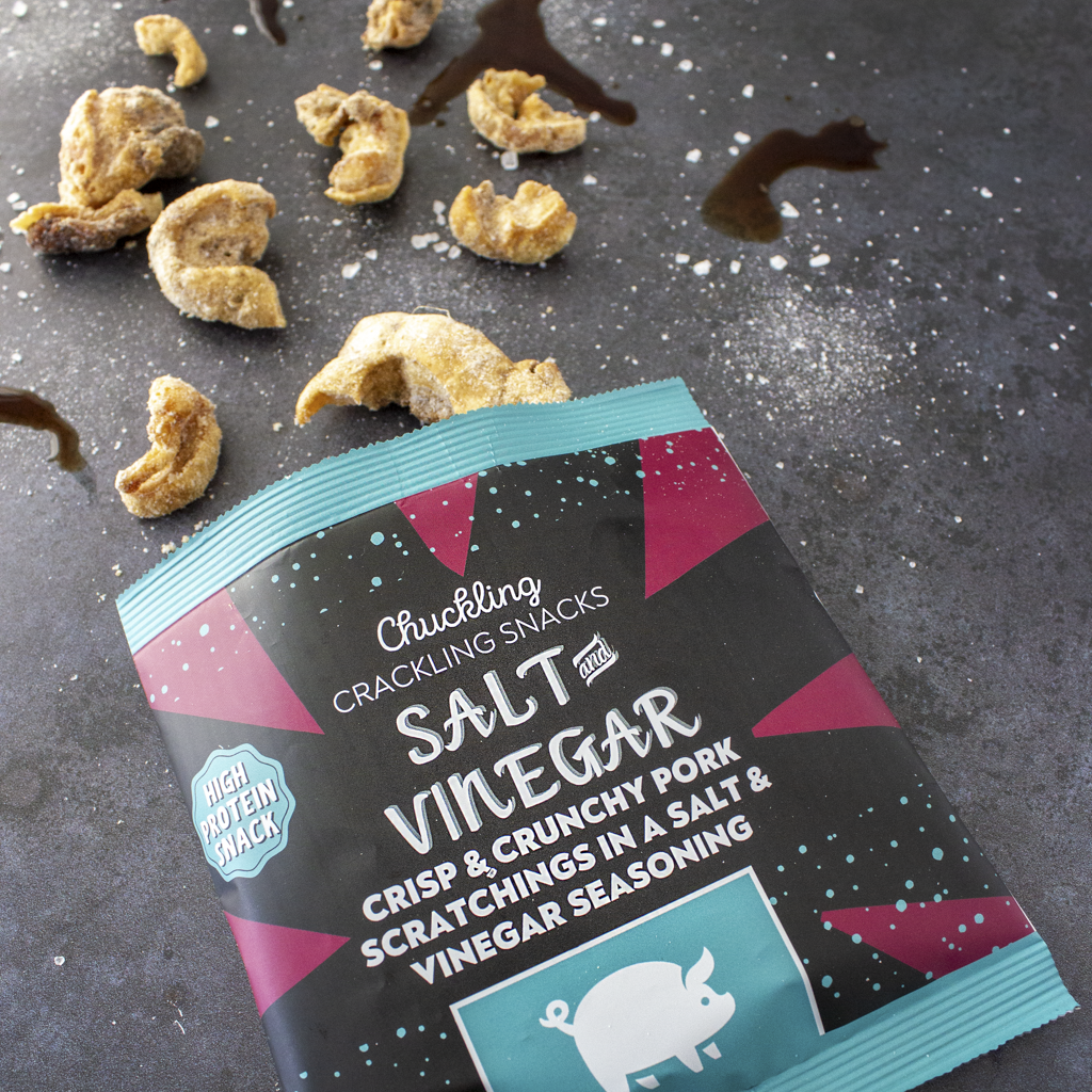 Salt & Vinegar Pork Scratchings (50g)