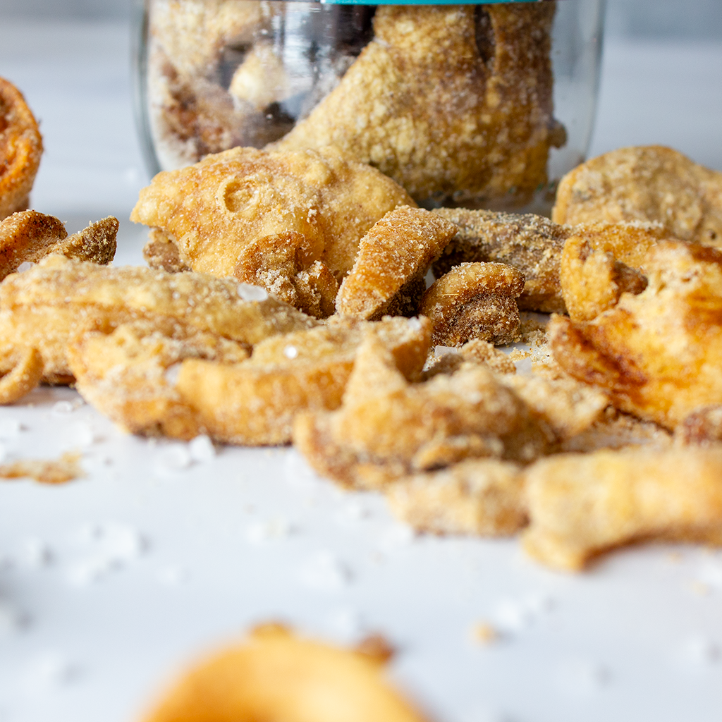 Salt & Vinegar Pork Scratchings Jar