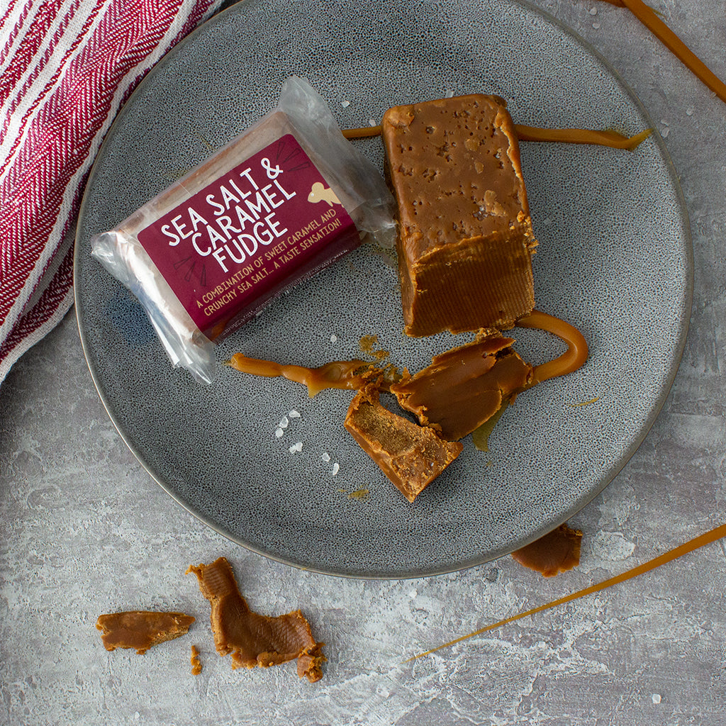 Sea Salt & Caramel Fudge Bar