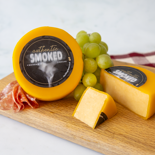 Authentic Smoked Cheddar Truckle
