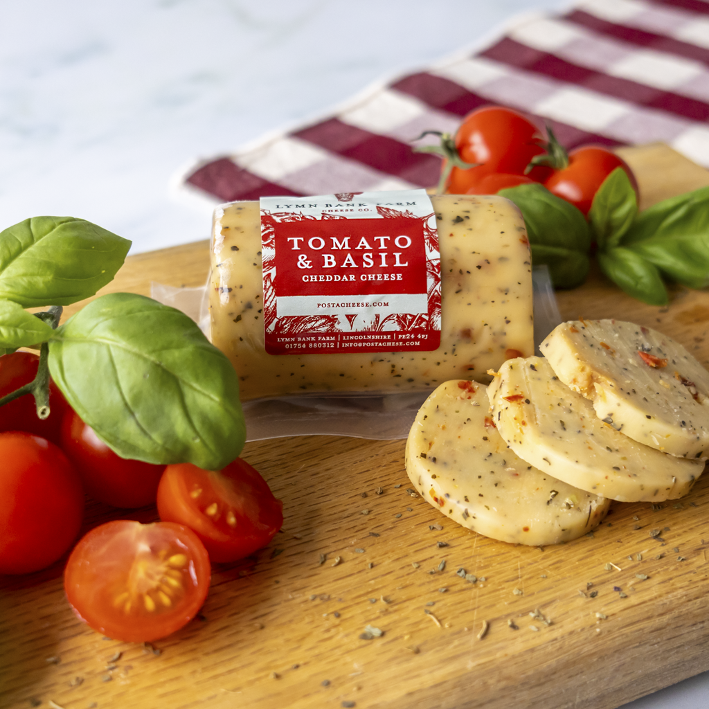 Tomato & Basil Cheddar Barrel