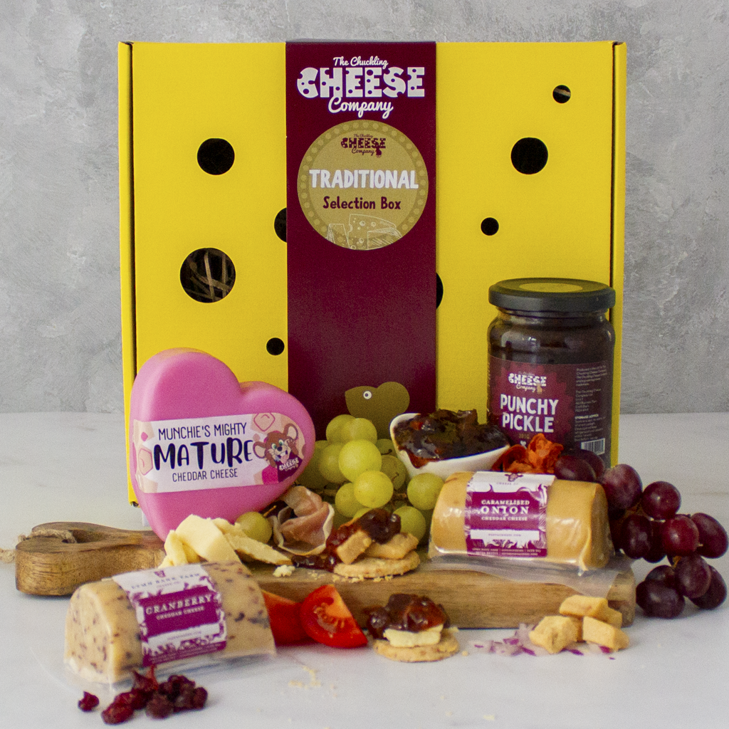 The Traditional Selection Cheese Gift Box – The Chuckling Cheese Company