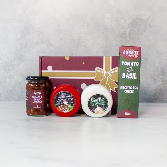 Garlic Cheese & Snacks Selection Gift Box