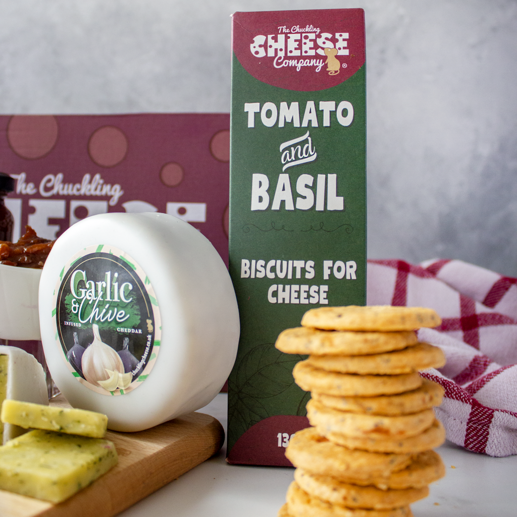 Garlic Cheese & Snacks Selection Gift Box
