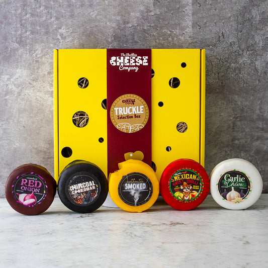 Waxed Cheese Truckle Gift Box