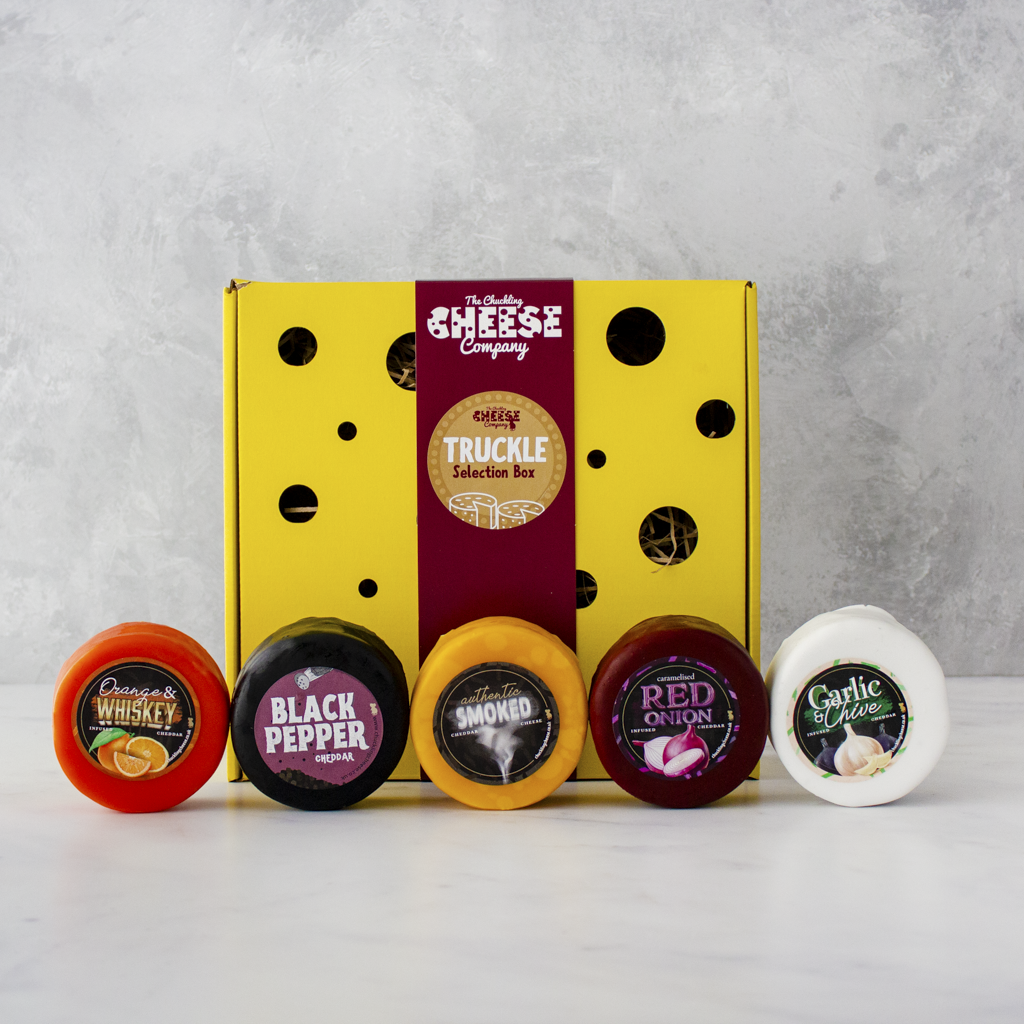 Waxed Cheese Truckle Gift Box
