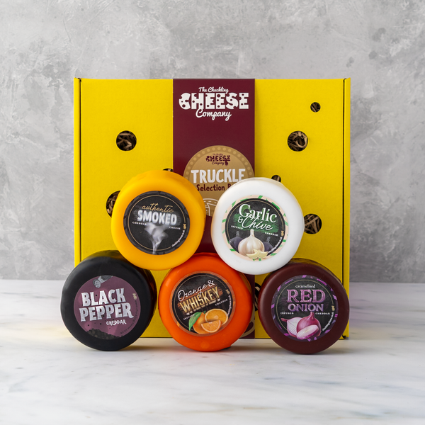 Waxed Cheese Truckle Gift Box – The Chuckling Cheese Company