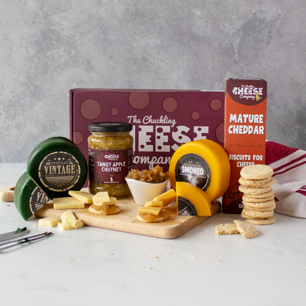 Traditional Cheese Truckle Selection Gift Box