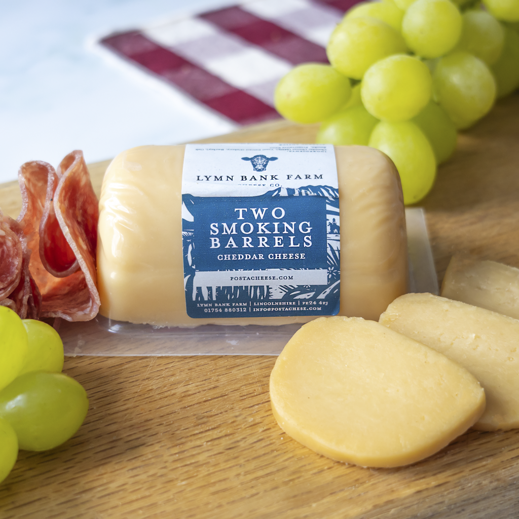 Two Smoking Barrels Cheddar Barrel