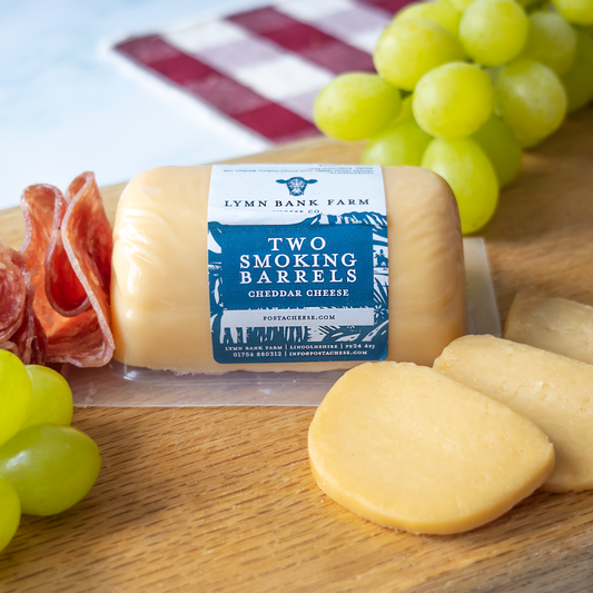 Two Smoking Barrels Cheddar Barrel