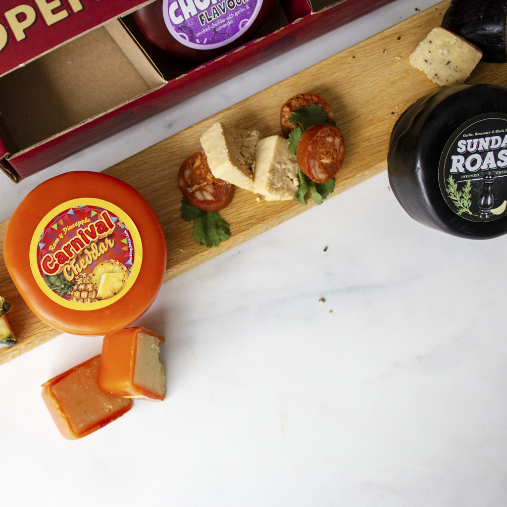 Cheese Truckle Selection Gift Box