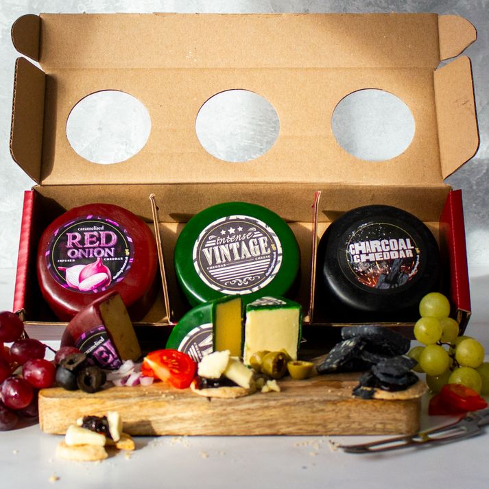 Cheese Truckle Best Sellers! Trio Gift Box – The Chuckling Cheese Company