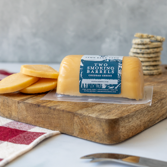 Two Smoking Barrels Cheddar Barrel