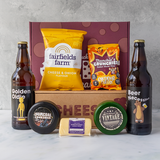 ‘You’re not old, You’re vintage’ - Beer & Cheese Gift Hamper