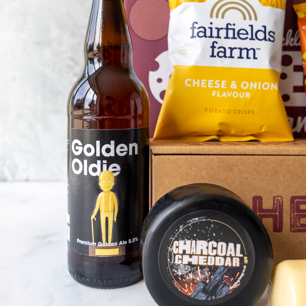 ‘You’re not old, You’re vintage’ - Beer & Cheese Gift Hamper