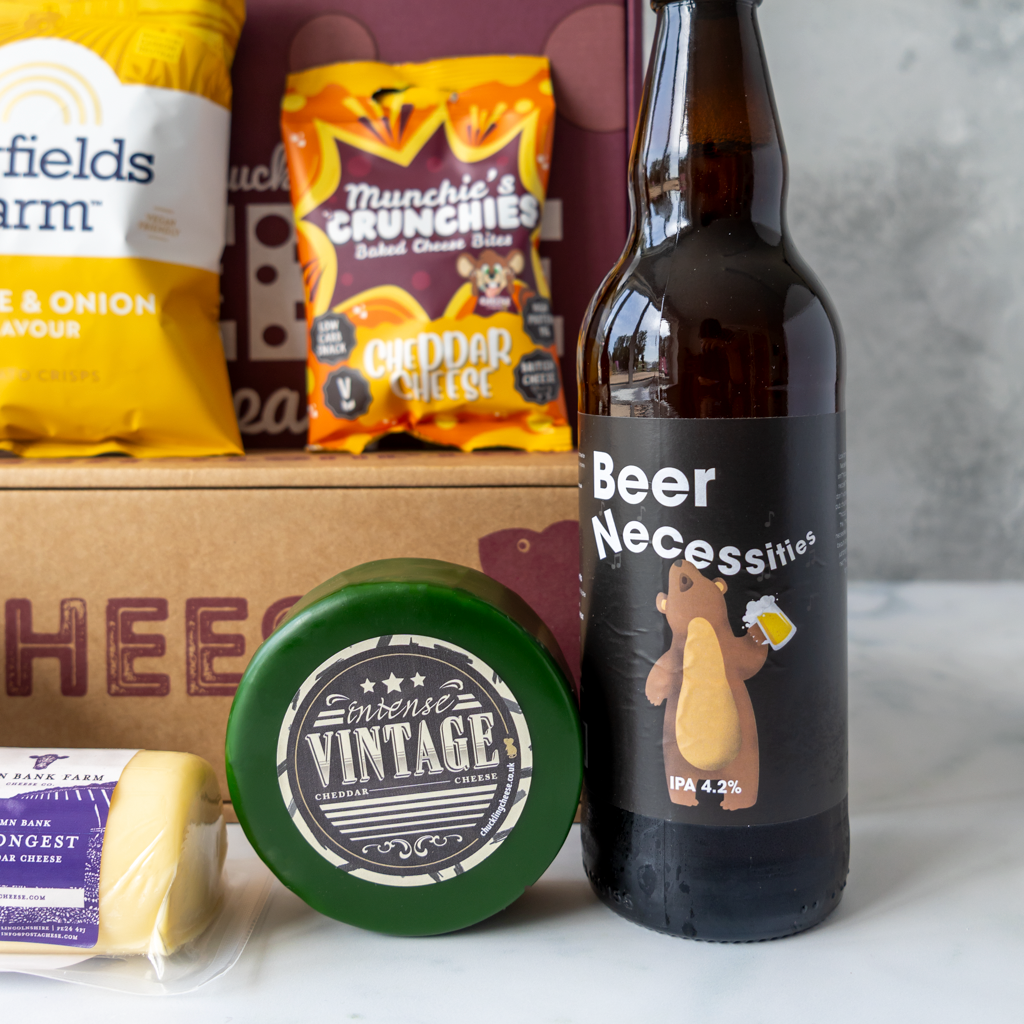 ‘You’re not old, You’re vintage’ - Beer & Cheese Gift Hamper