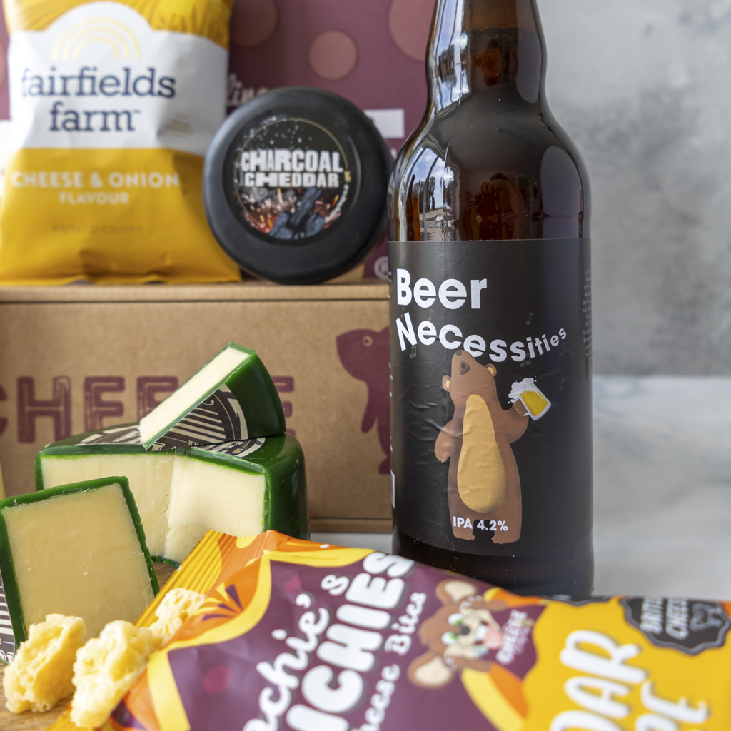 ‘You’re not old, You’re vintage’ - Beer & Cheese Gift Hamper