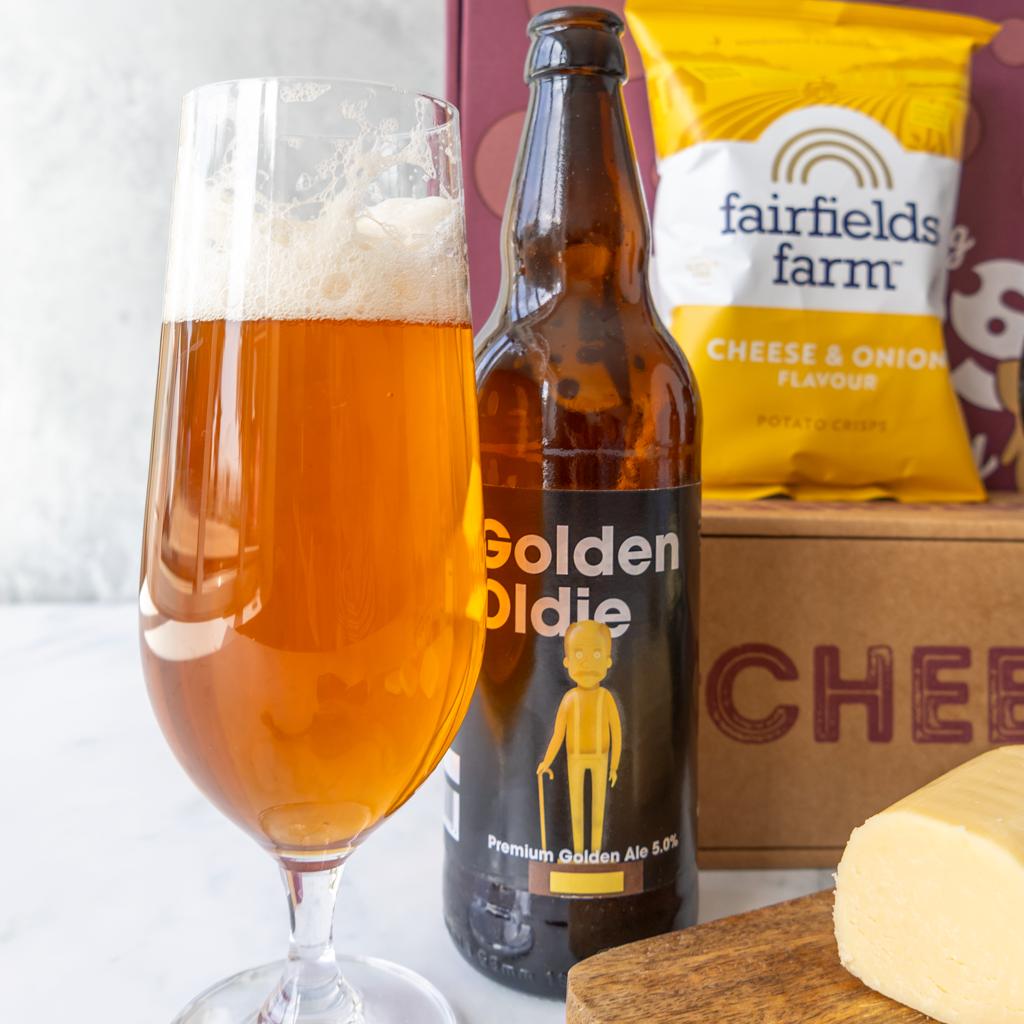 ‘You’re not old, You’re vintage’ - Beer & Cheese Gift Hamper