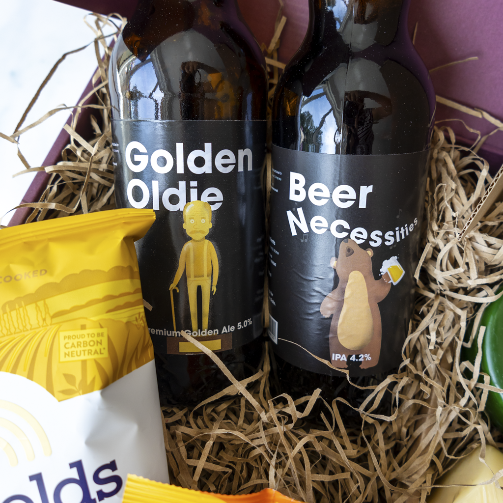 ‘You’re not old, You’re vintage’ - Beer & Cheese Gift Hamper