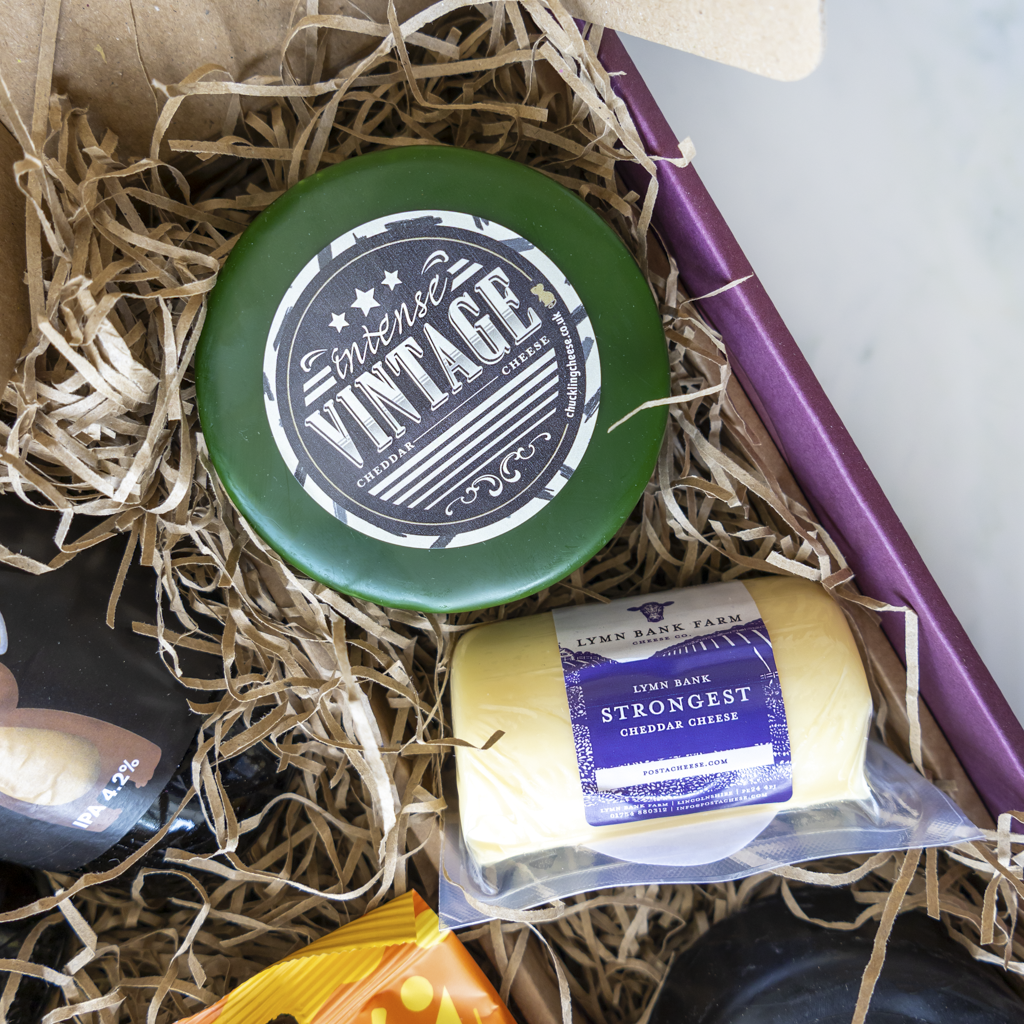 ‘You’re not old, You’re vintage’ - Beer & Cheese Gift Hamper