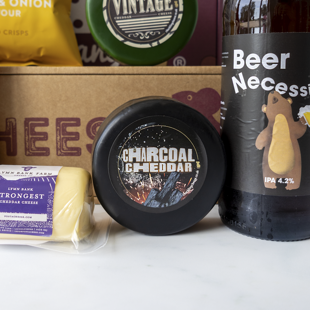 ‘You’re not old, You’re vintage’ - Beer & Cheese Gift Hamper