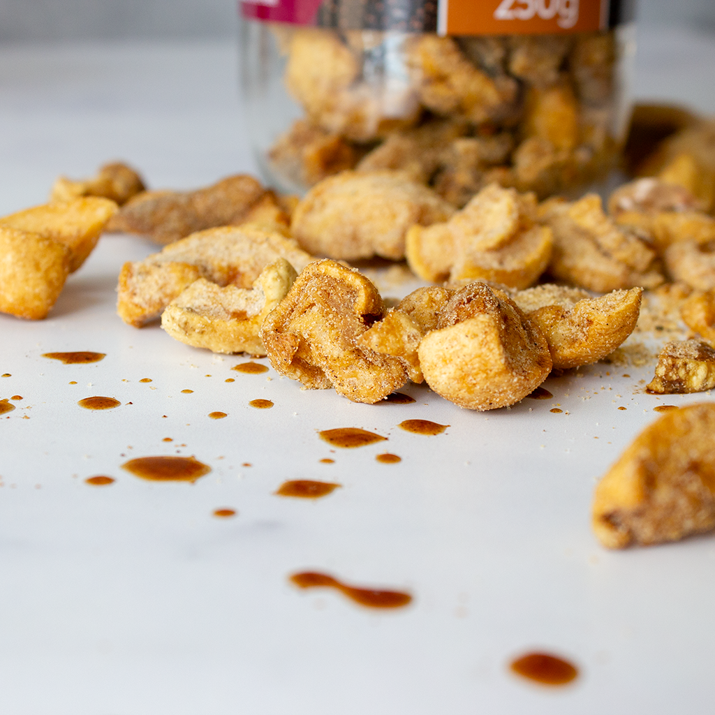 Worcester Pork Scratchings Jar
