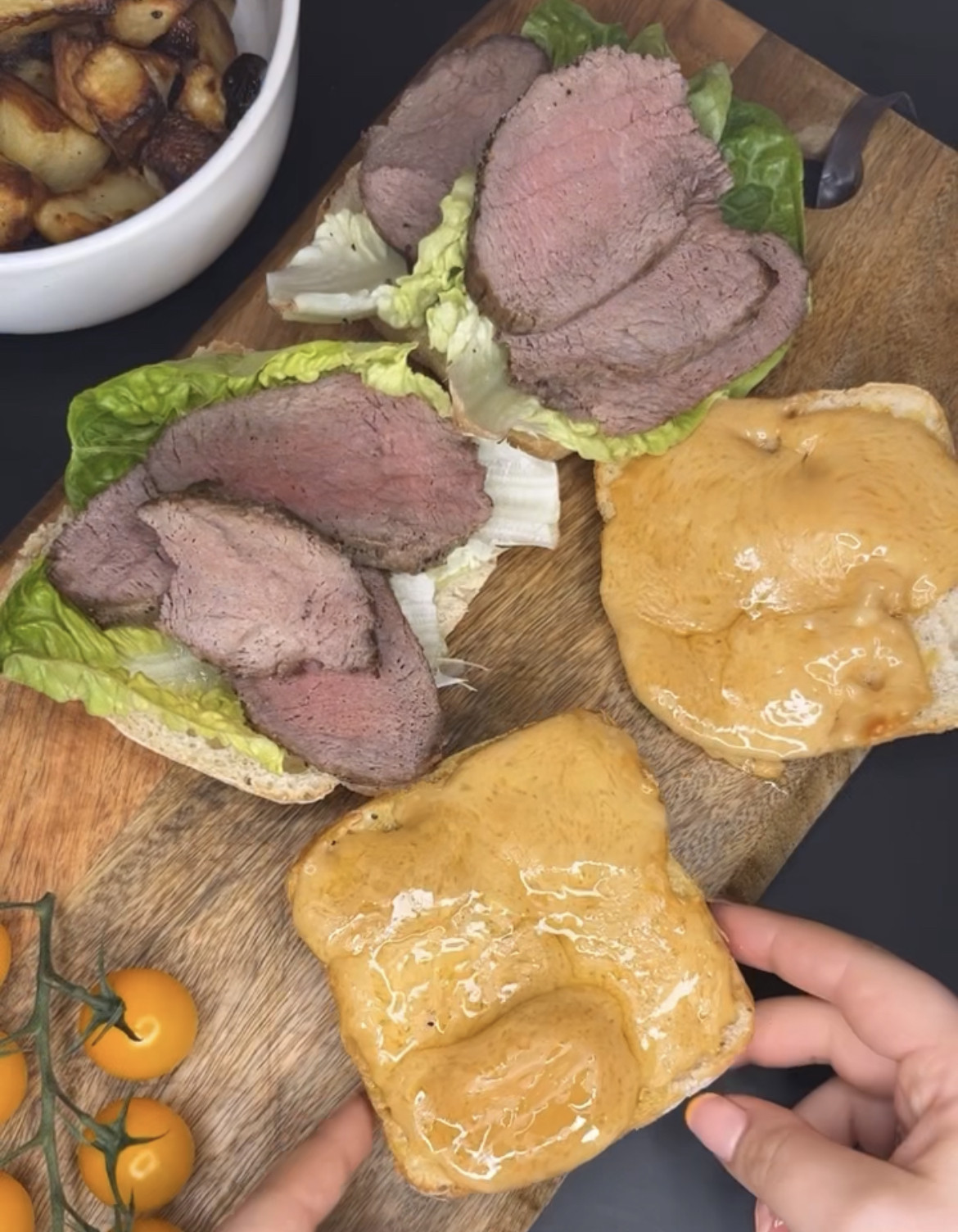 Beef and Beer Sandwich Recipe by The Chuckling Cheese Company using Brewers Cheddar