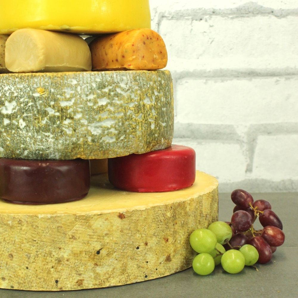 How to Make a Cheese Wheel Wedding Cake  ButterYum  a tasty little food  blog