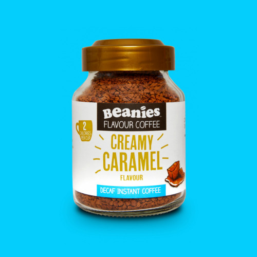 Beanies Creamy Caramel Decaf Coffee - 50g