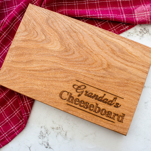 Grandad’s! Engraved Oak Cheese Board