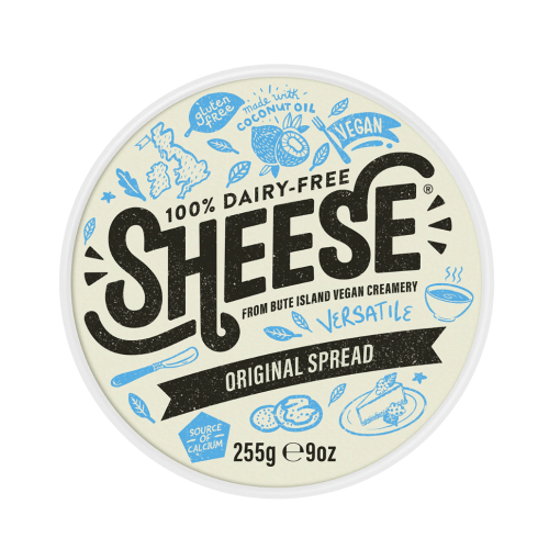 255g Jar of 100% Dairy Free Original Sheese Spread