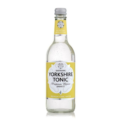 500ml bottle of Premium Yorkshire Tonic by Raisthorpe Manor.