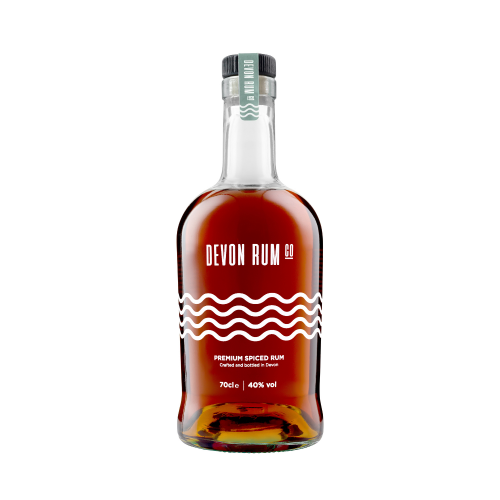 70cl bottle of Premium Spiced Rum by the Devon Rum Co.