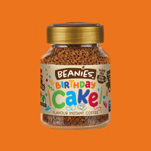 Beanies Birthday Cake Instant Coffee - 50g
